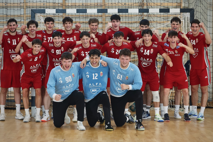 Férfi kézilabda junior Eb - Aranyérmes a magyar válogatott