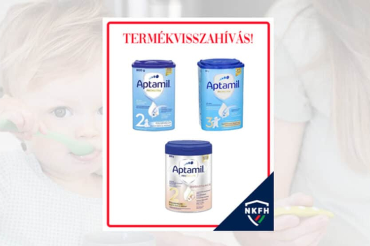 Anyatej-kiegészítő tápszereket hívott vissza a Müller